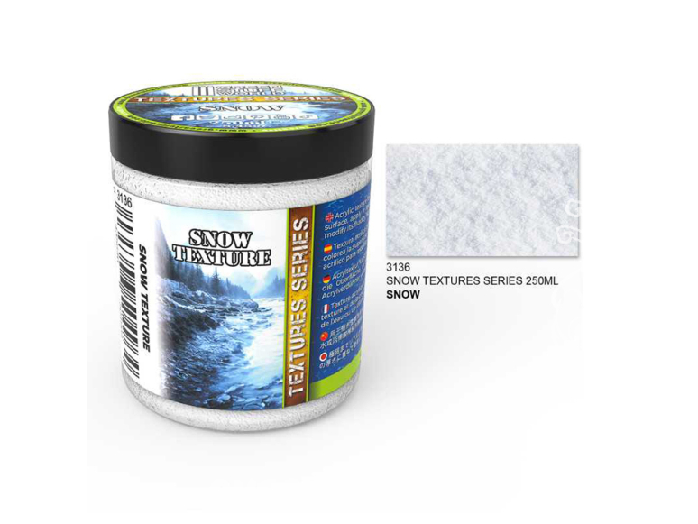 Green Stuff 3136 Texture neigeuse - SNOW 250ml