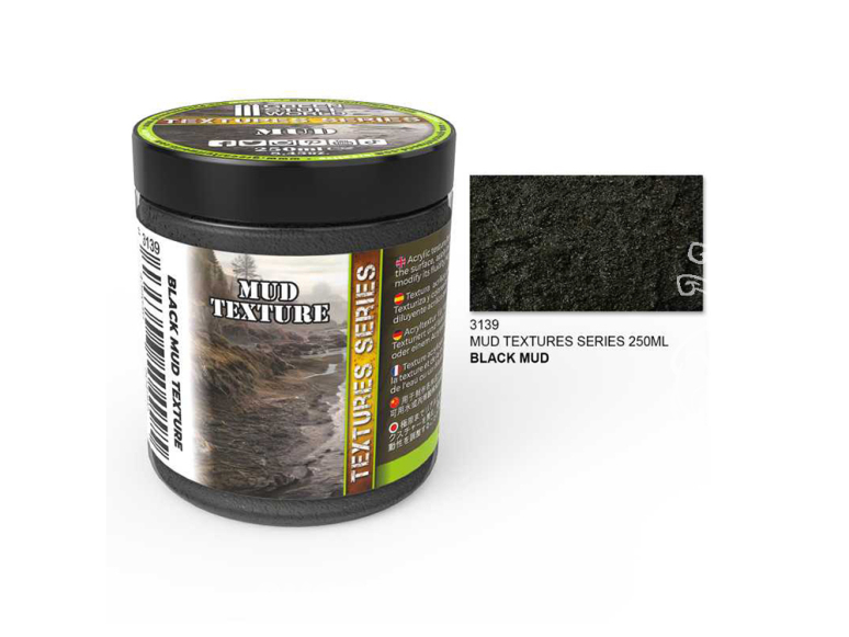 Green Stuff 3139 Textures de boue - BOUE NOIRE 250ml