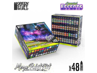 Green Stuff 12262 Mega Set - Effets Spéciaux 48 pots