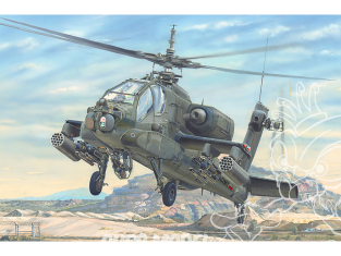 Trumpeter maquette helicoptére 05114 Hélicoptère AH-64A "Apache" première version 1/35