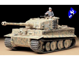 tamiya maquette militaire 35194 German Tiger I Mid Production 1/