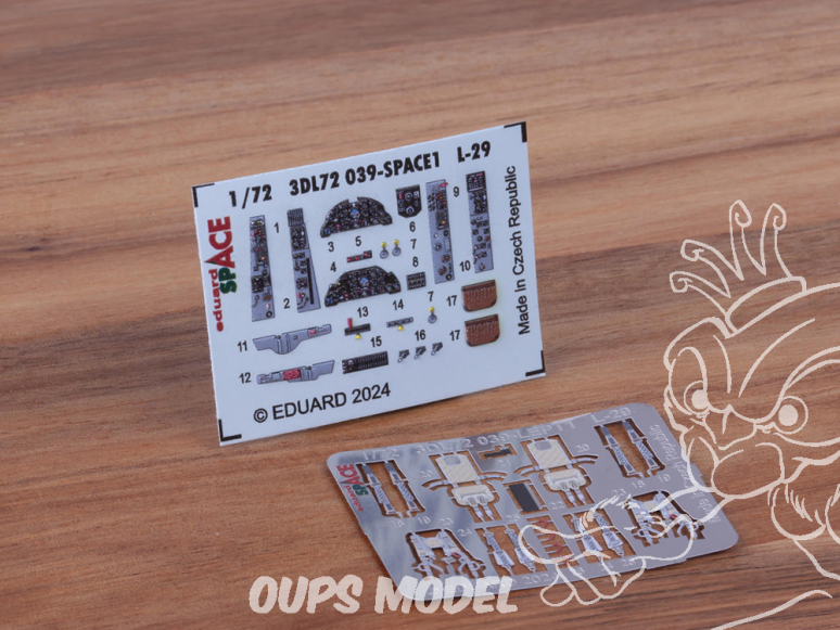 Eduard Space décalques 3D 3DL72039 L-29 AMK / Eduard 1/72