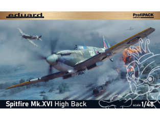 EDUARD maquette avion 8286 Spitfire Mk.XVI High Back ProfiPack Edition 1/48