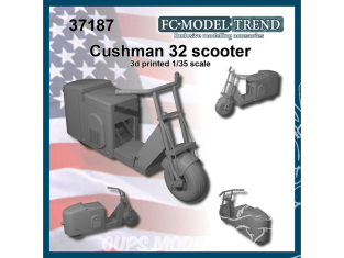 FC MODEL TREND maquette résine 37187 Scooter Cushman 32 1/35