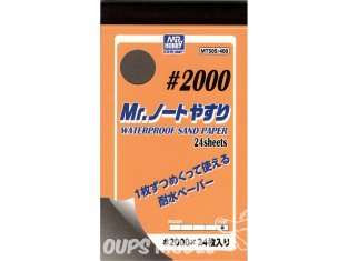 Mr Hobby MT505 Mr.Waterproof papier a poncer grain 2000