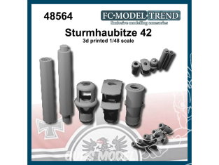 FC MODEL TREND accessoire résine 48564 Sturmhaubitze 42 1/48