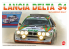NuNu maquette voiture de Rallye PN24005B Lancia Delta S4 &#039;86 San Remo Martini Monte Carlo 1986 1/24