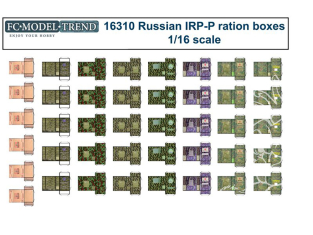FC MODEL TREND accessoire papier 16310 Cartons de rations Russes IRP-P 1/16