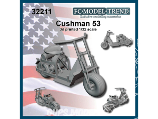 FC MODEL TREND maquette résine 32211 Scooter Cushman 53 1/32