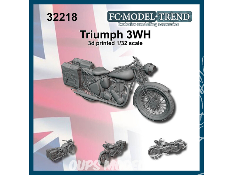 FC MODEL TREND maquette résine 32218 Triumph 3WH 1/32