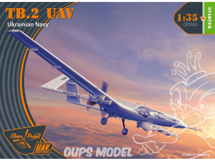 Clear Prop maquette avion CP3503 TB.2 UAV MARINE UKRAINIENNE STARTER KIT 1/35