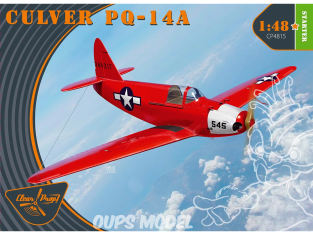 Clear Prop maquette avion CP4815 CULVER PQ-14A STARTER KIT 1/48