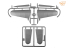 Clear Prop maquette avion CP4821 I-16 type 5 (dans le ciel d&#039;Espagne, première version) 1/48