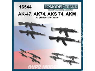 FC MODEL TREND accessoire résine 16544 AK-47 - AK74 - AKS 74 - AKM 1/16