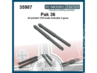 FC MODEL TREND accessoire résine 35987 Canon Pak 36 1/35