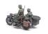 TAMIYA maquette militaire 35384 Moto Allemande KS600 avec side car et accessoires 1/35