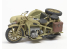 TAMIYA maquette militaire 35384 Moto Allemande KS600 avec side car et accessoires 1/35