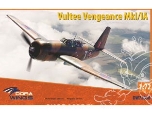 Dora Wings maquette avion DW72038 Vultee Vengeance MkI/IA 1/72