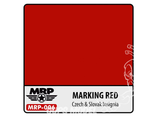 MRP peintures 006 Marquage rouge - Insignes tchèques et slovaques 30ml