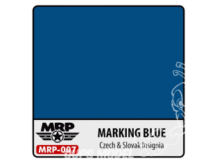 MRP peintures 007 Marquage bleu - Insignes tchèques et slovaques 30ml