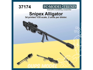 FC MODEL TREND accessoire résine 37174 Snipex Alligator 1/35