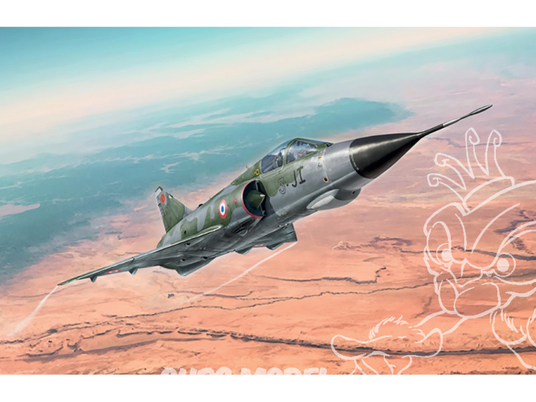 Italeri maquette avion 2816 Mirage III E 1/48