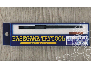 Hasegawa outillage TT9 Ciseau à graver 4 plat 3mm
