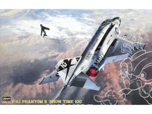 Hasegawa maquette avion 07206 F-4J Phantom II "Show Time 100" U.S. Navy 1/48