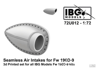IBG maquette avion 72U012 Prises d'air pour Fw190D 1/72