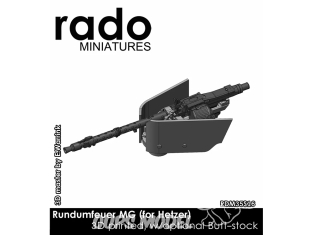 Rado miniatures accessoire RDM35S16 Rundumfeuer MG pour Hetzer 1/35