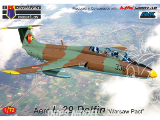 KP Model kit avion KPM0459 Aero L-29 Delfín Pacte de Varsovie 1/72