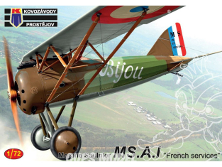 KP Model kit avion KPM0454 Morane Saulnier MS.A.I French service 1/72