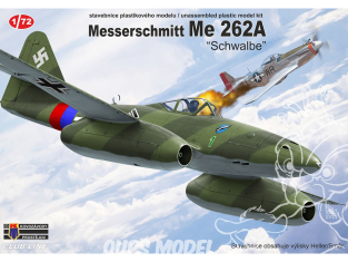 KP Model kit avion CLK0016 Messerschmitt Me 262 Schwalbe 1/72