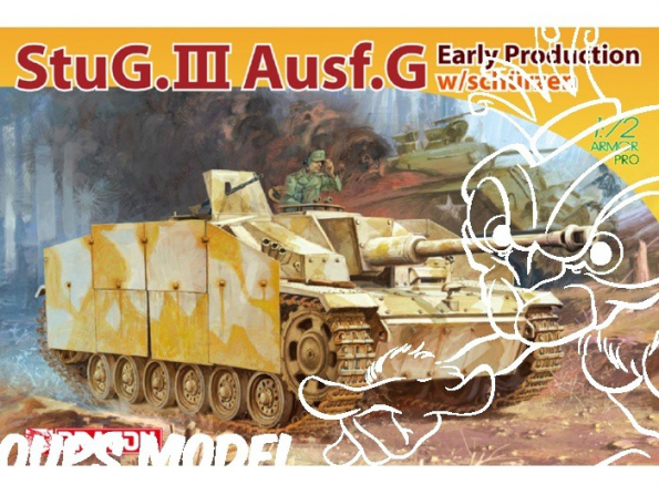 dragon maquette militaire 7354 StuG.III Ausf.G 1/72