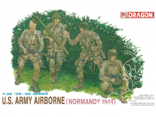 dragon maquette militaire 6010 Parachutistes U.S. NORMANDY 1944 1/35