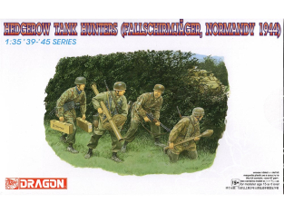 DRAGON maquette militaire 6127 Hedgerow Chasseurs de chars Fallschirmjager Normandy 1944 1/35