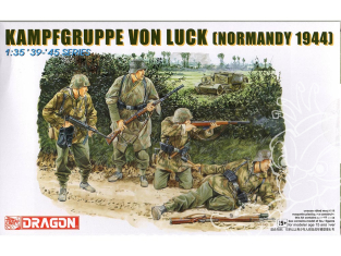 DRAGON maquette militaire 6155 Kampfgruppe von Luck Normandy 1944 1/35