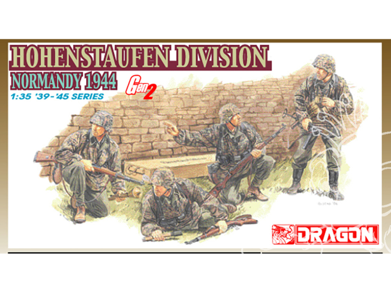 DRAGON maquette militaire 6282 Hohenstaufen Division Normandy 1944 1/35