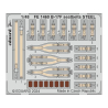 EDUARD photodecoupe avion FE1460 Harnais métal B-17F Eduard 1/48