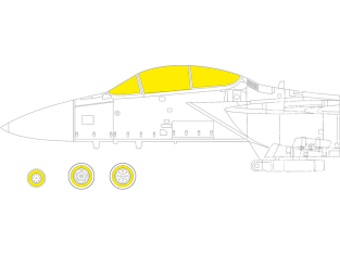 Eduard Express Mask CX669 F-15J Finemolds 1/72