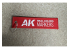 Ak Interactive MCHD012 Porte Clefs Real Colors Markers