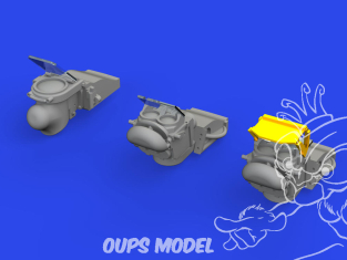 Eduard kit d'amelioration brassin Print 6723777 Gun sights P-51D Eduard 1/72
