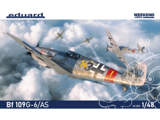 EDUARD maquette avion 84169 Messerschmitt Bf 109G-6/AS WeekEnd Edition 1/48