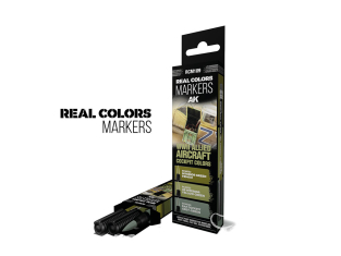 Ak Interactive RCM109 RC MARKER SET COULEURS DES COCKPITS D'AVIONS ALLIÉS WWII