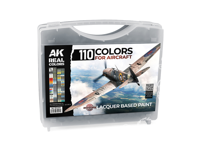 Ak interactive Real Colors Set RCS302 110 REAL COLORS POUR AVIONS