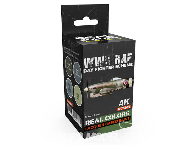 Ak interactive Real Colors Set RCS109 Programme de chasse de jour de la RAF WWII