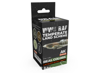 Ak interactive Real Colors Set RCS108 Projet de terres tempérées de la RAF WWII