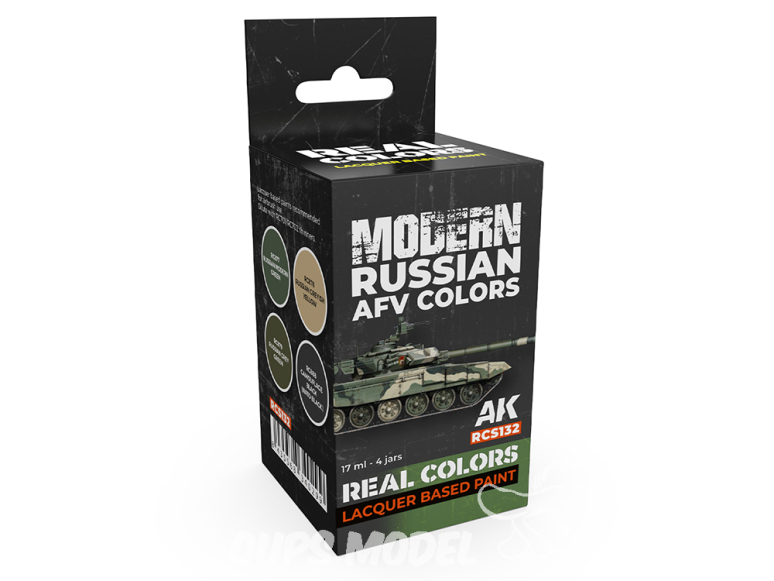 Ak interactive Real Colors Set RCS132 Couleurs AFV russes modernes