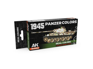 Ak interactive Real Colors Set RCS123 Couleurs des Panzers de 1945