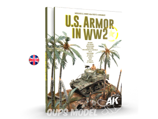 Ak Interactive livre AK130019 Les Blindés U.S. Dans la Seconde Guerre Mondiale